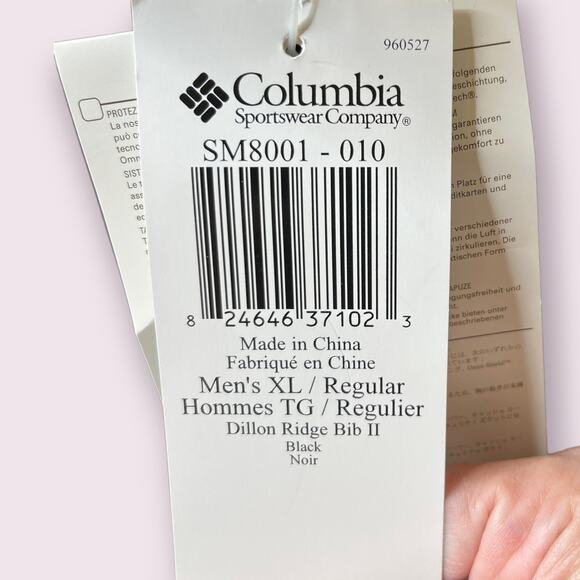 NWT Columbia Dillon Ridge Bibs II Snow Pants - Picture 5 of 7